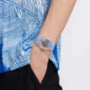 Clear blauw gestreept