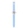 Clear blauw gestreept