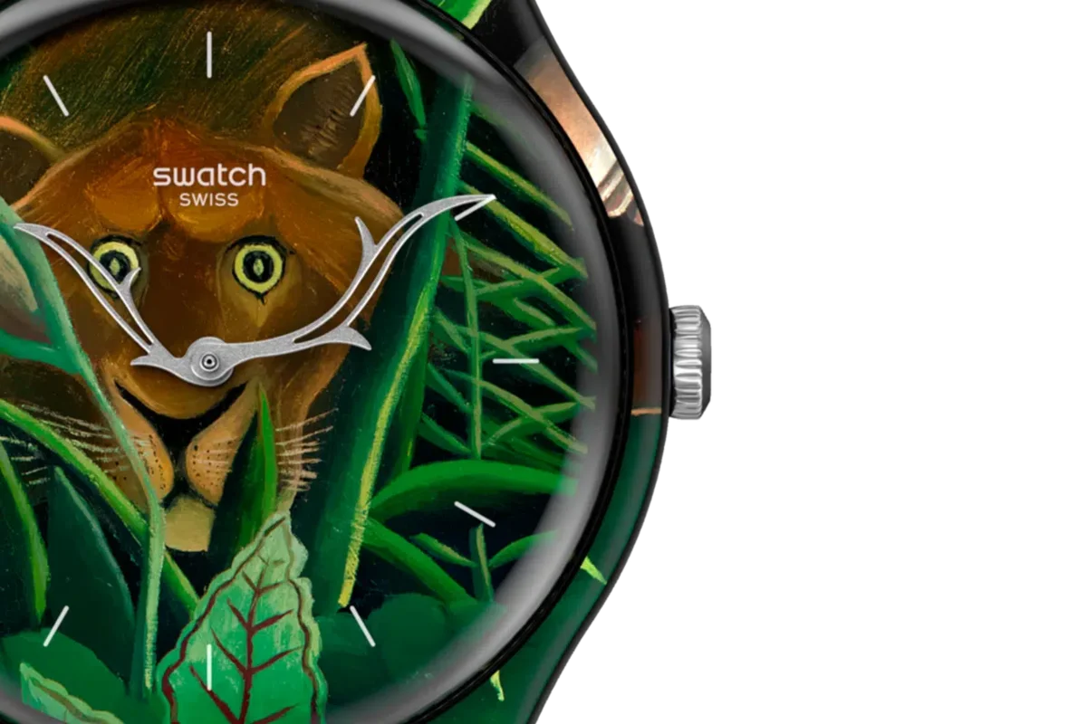 De droom van Henri Rousseau, het horloge