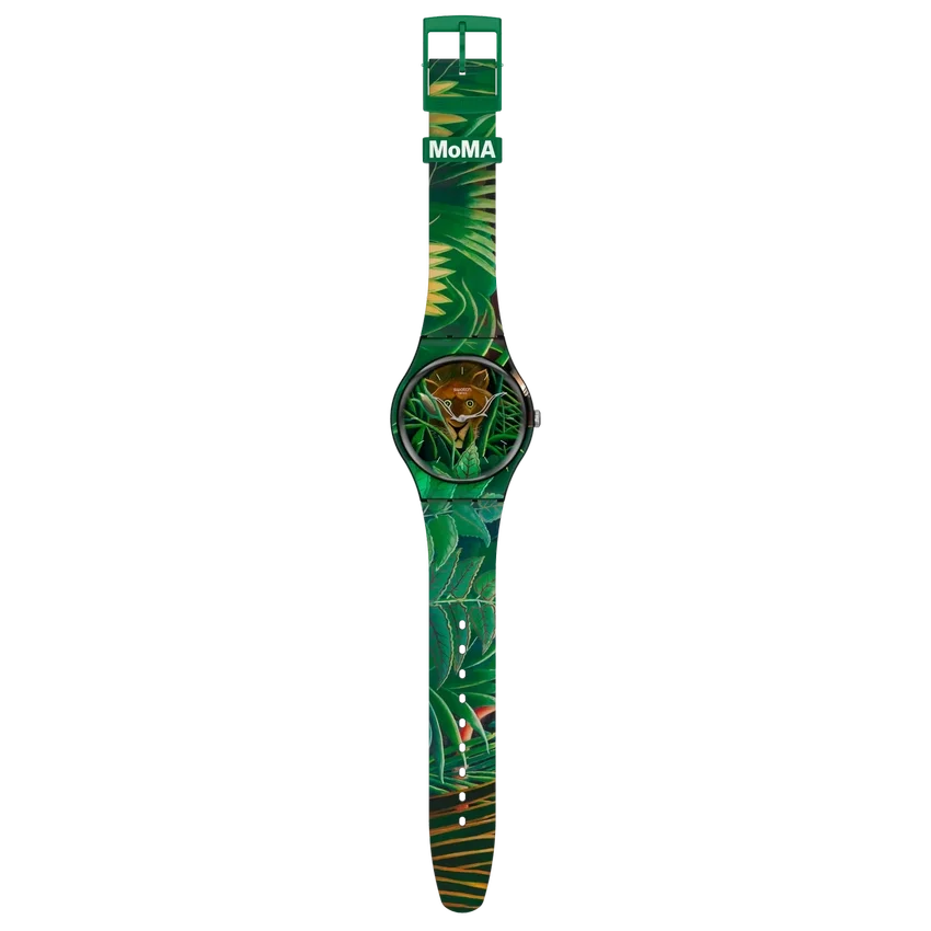 De droom van Henri Rousseau, het horloge