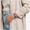 Denimblauw