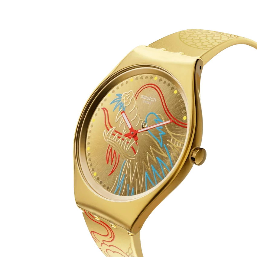 Drakenthema in goud
