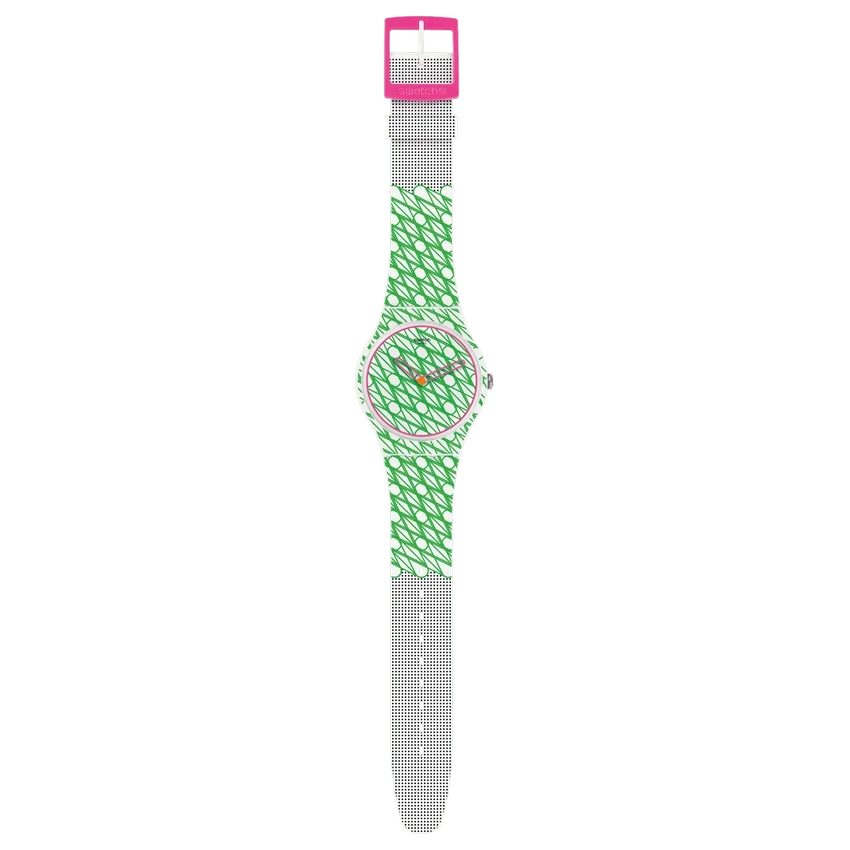 Duet in groen en roze