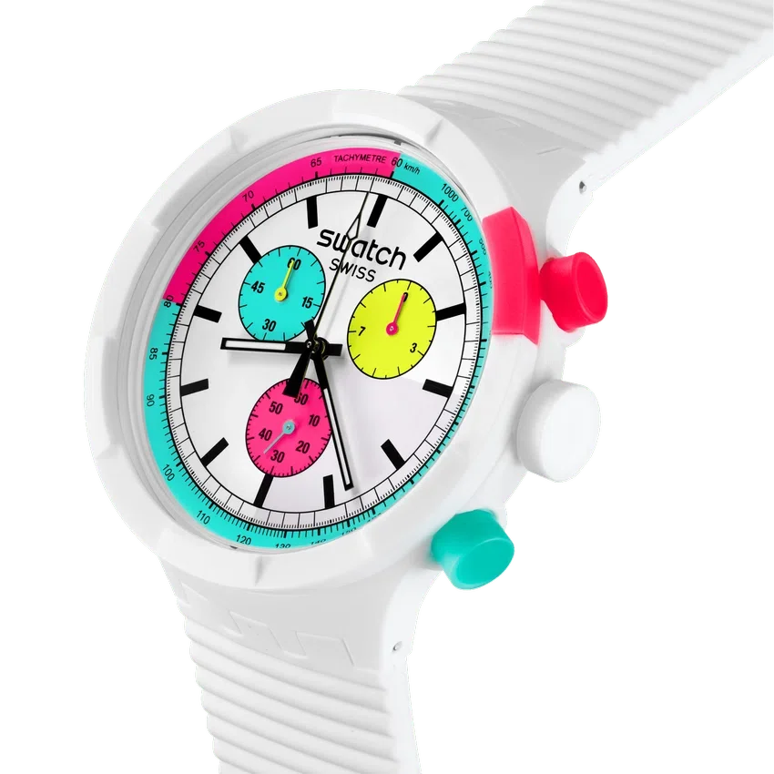 Ervaar de puurheid van Neon met Swatch