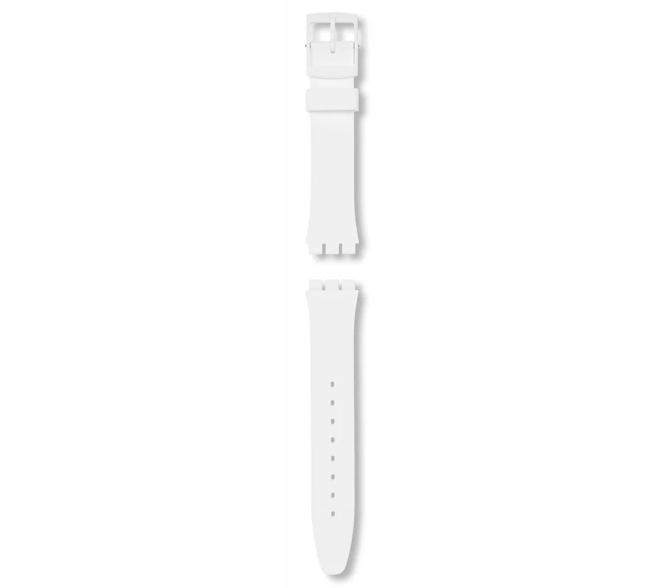 Gent witte matte siliconenband