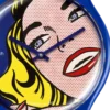Girl van Roy Lichtenstein, het horloge