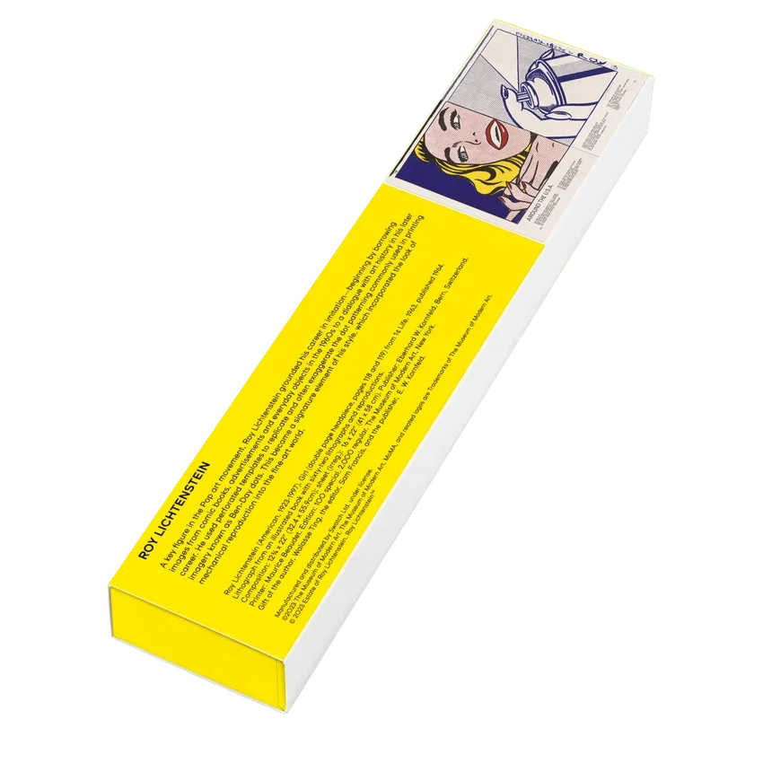 Girl van Roy Lichtenstein, het horloge