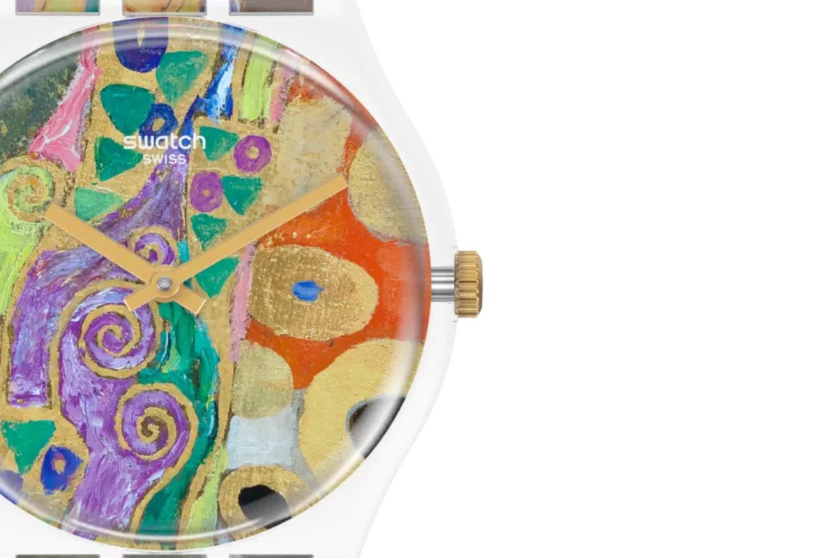 Hope, II van Gustav Klimt, het horloge