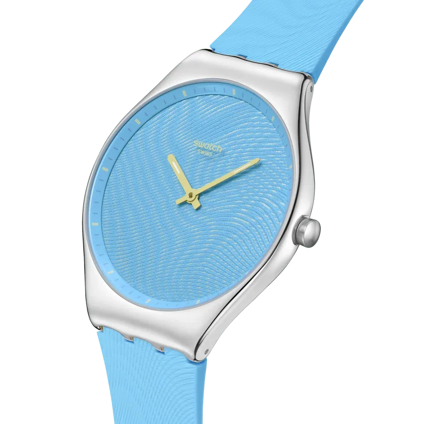 Iriserend blauw