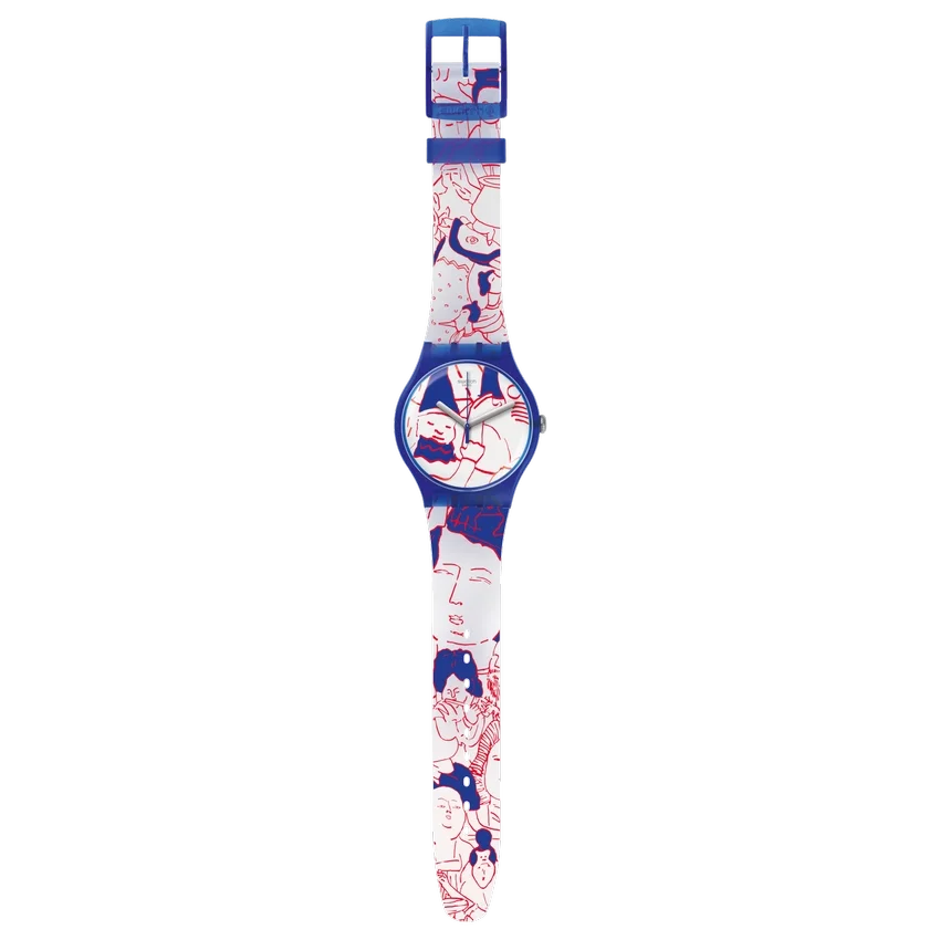Juls in het Swatch Art Peace Hotel