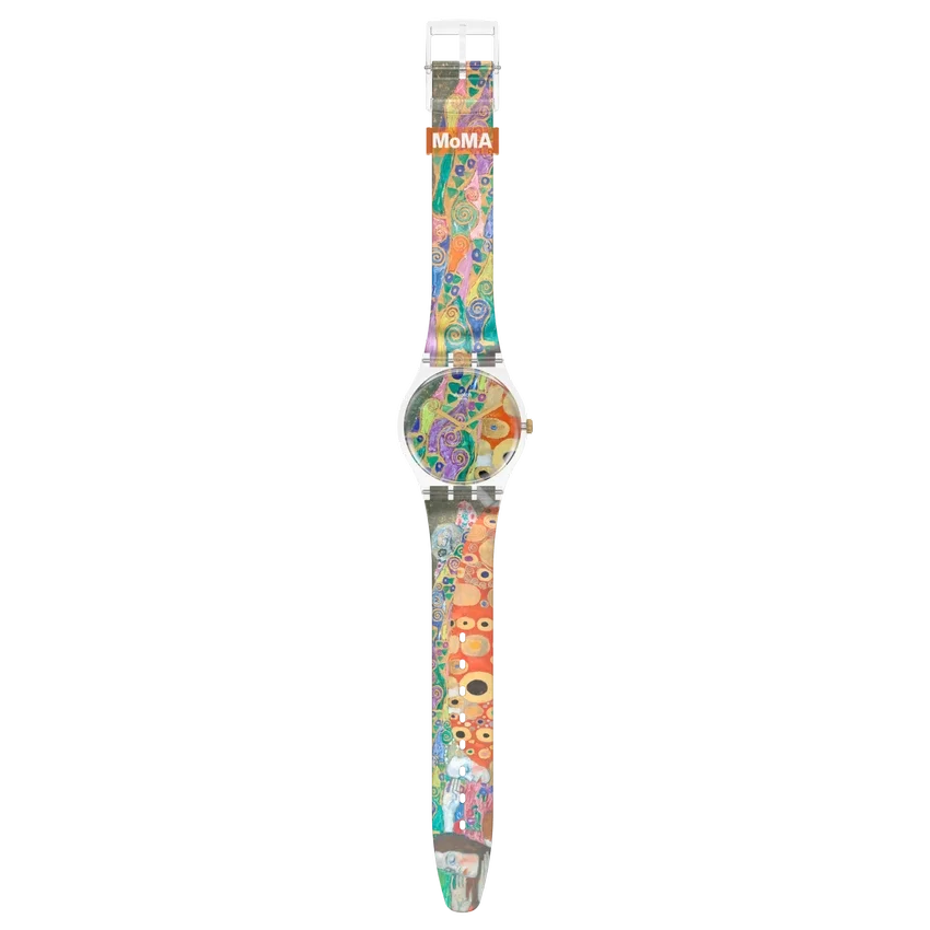 Hope, II van Gustav Klimt, het horloge