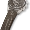 MoonSwatch donkerbruin/zandkleurig rubber