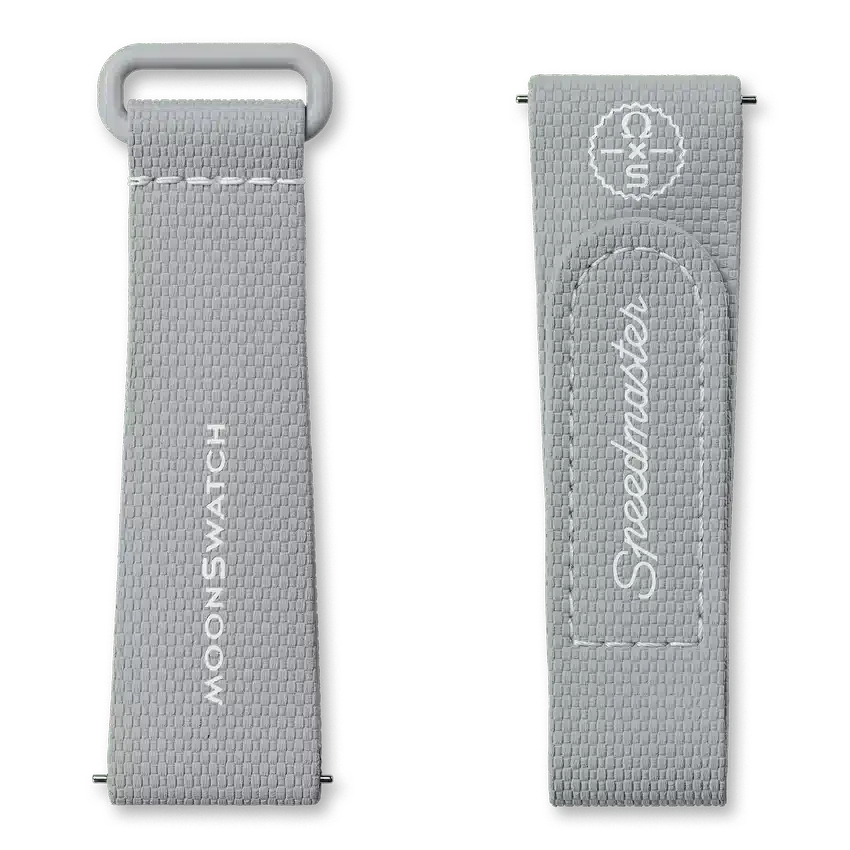 MoonSwatch grijs/grijs rubber