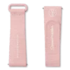 MoonSwatch lichtroze/wit rubber