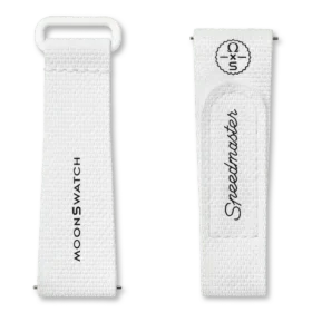 MoonSwatch wit/wit rubber