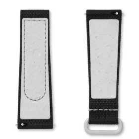 MoonSwatch zwart/grijs rubber