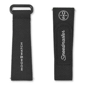 MoonSwatch Zwart/Zwart Rubber