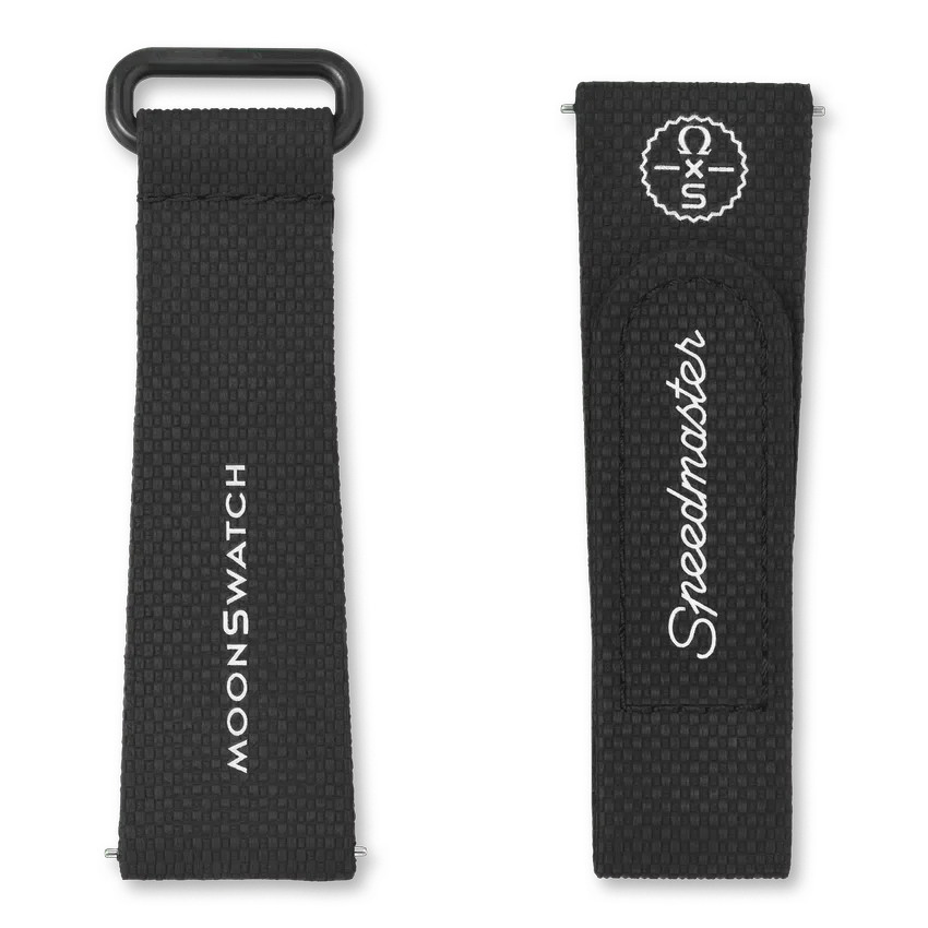 MoonSwatch Zwart/Zwart Rubber