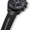 MoonSwatch Zwart/Zwart Rubber