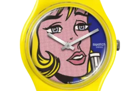 Reverie van Roy Lichtenstein, het horloge