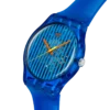 Schitterend blauw