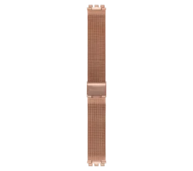 Skin roze goud PVD roestvrijstalen mesh-armband