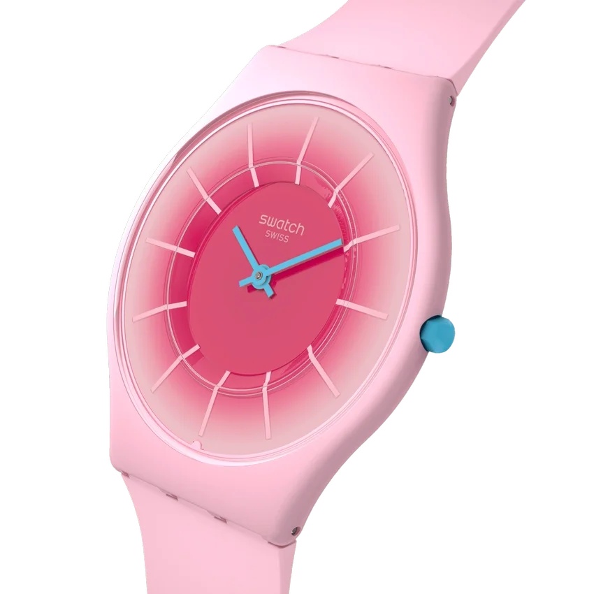 Stralend roze