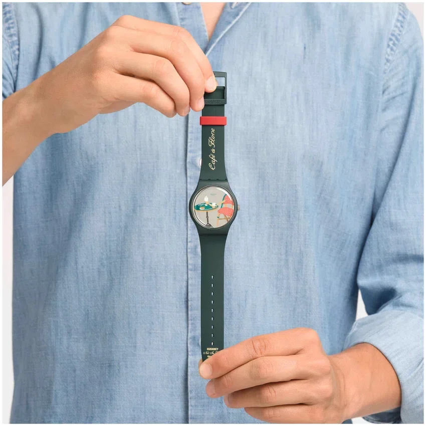 Swatch X Café De Flore voor Not in Paris