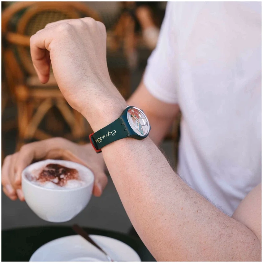 Swatch X Café De Flore voor Not in Paris