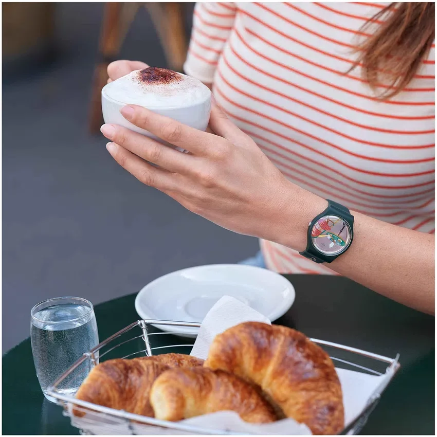 Swatch X Café De Flore voor Not in Paris