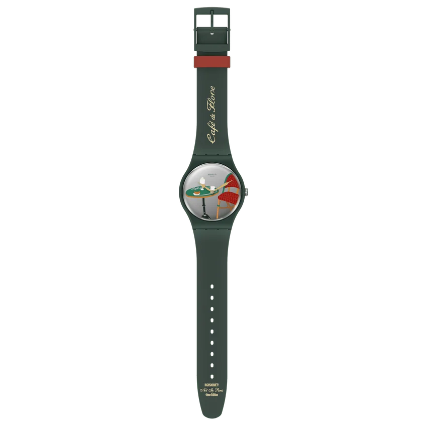 Swatch X Café De Flore voor Not in Paris